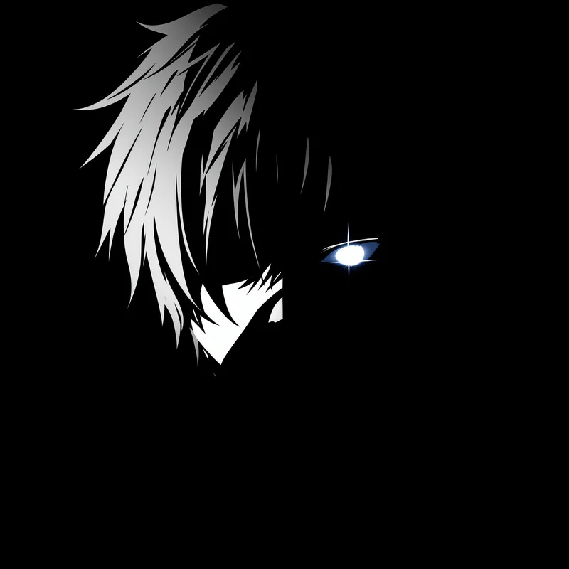 sukuna pfp half shadow anime avatar