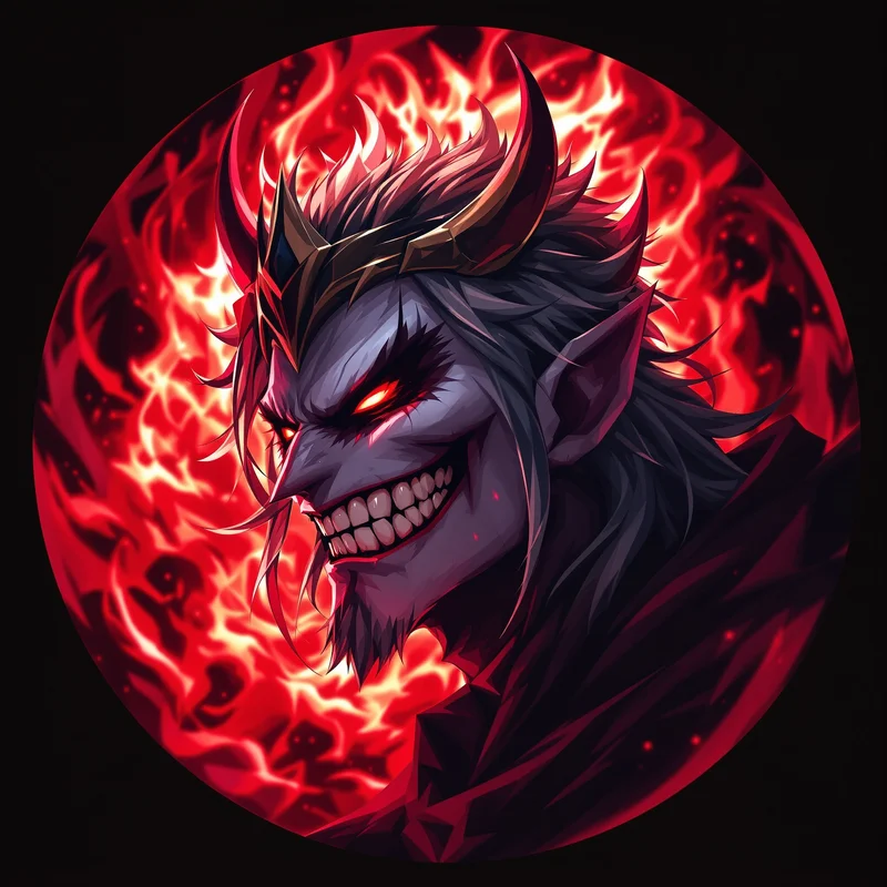 Sukuna PFP avatar with cursed king identity and strong profile readability