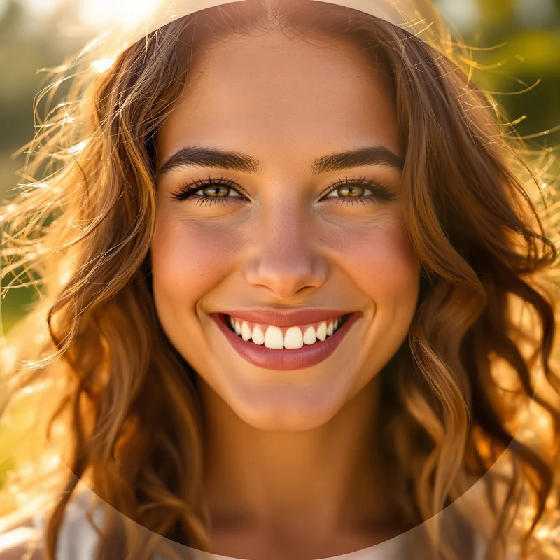 Summer PFP with sunlit composition and identity focus