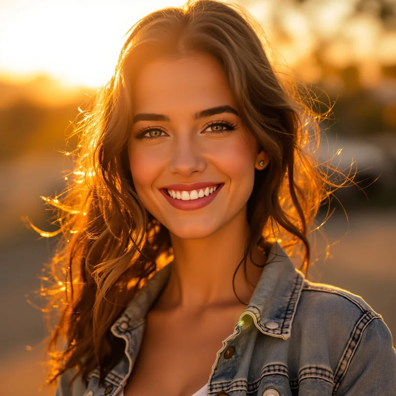 Summer profile image optimized for visibility and recognition