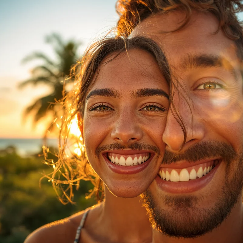 Summer profile image optimized for visibility and recognition