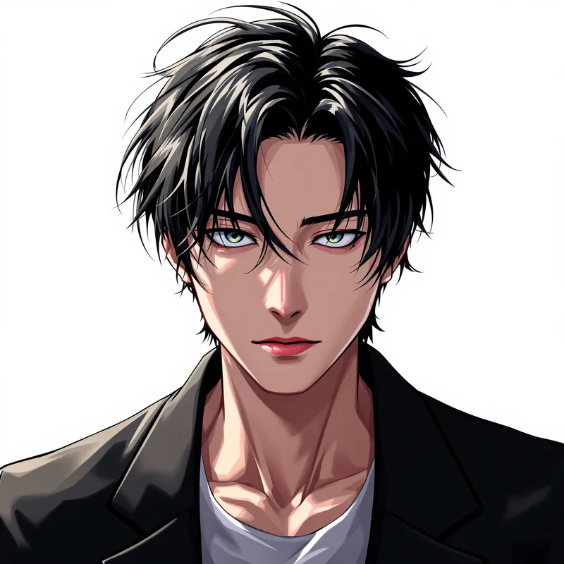 shadow monarch anime profile picture with intense anime atmosphere for strong avatar use