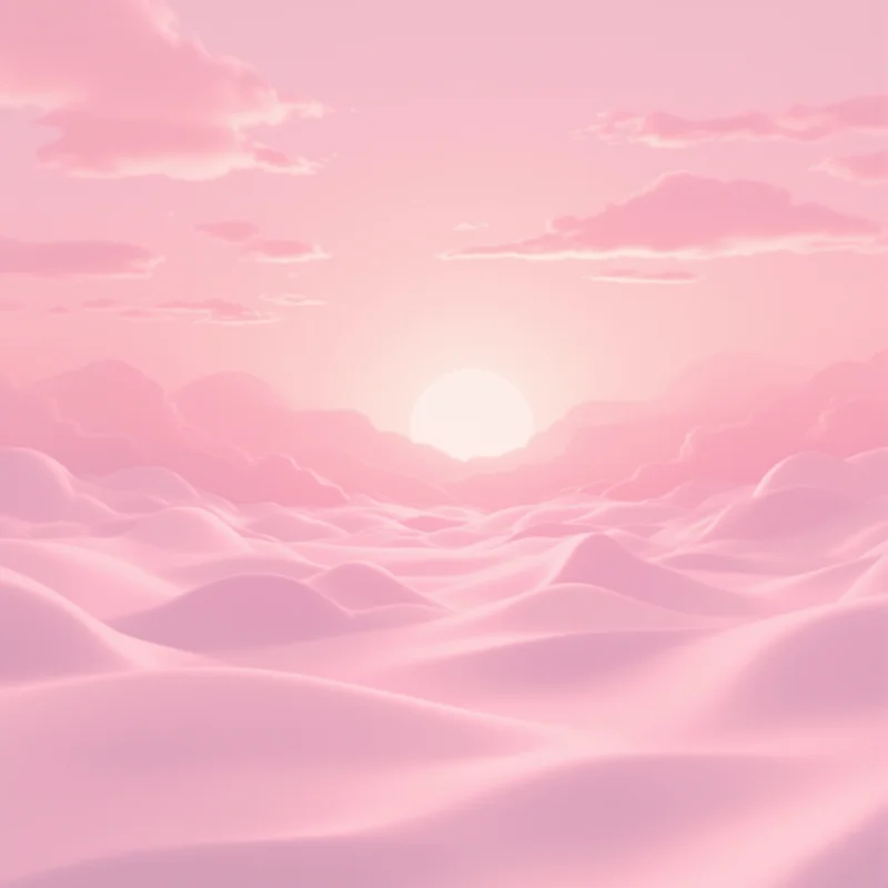 Dreamy soft pink sunrise background