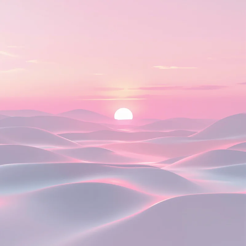 Fresh soft pink sunrise background