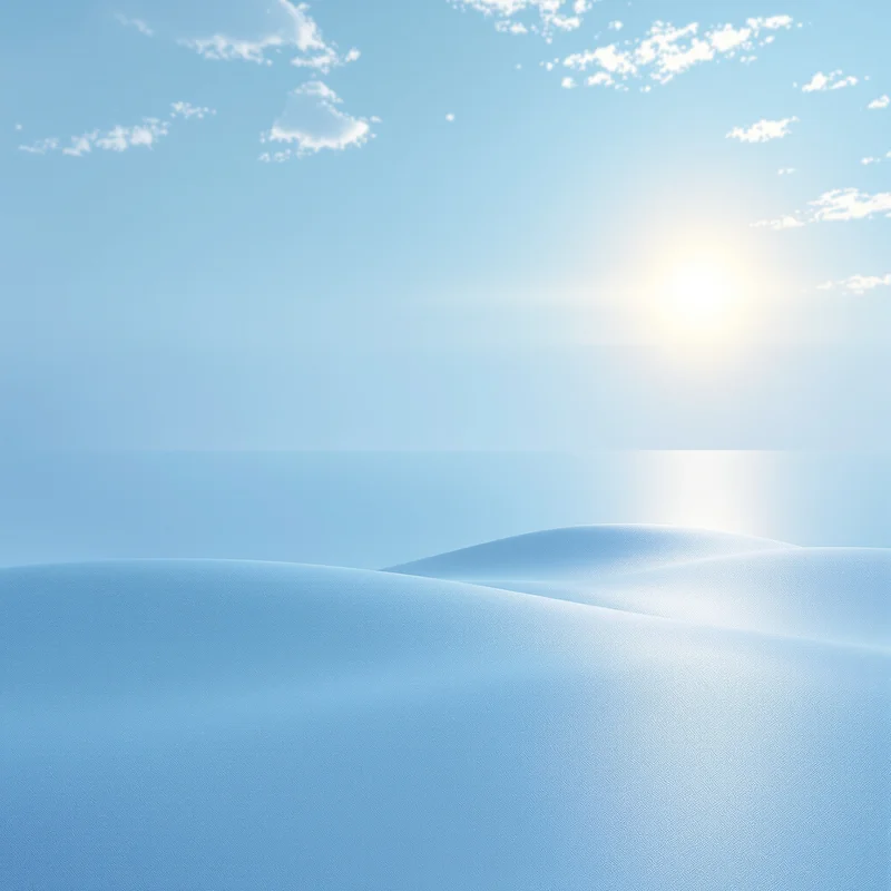 Gentle cool blue sunrise background