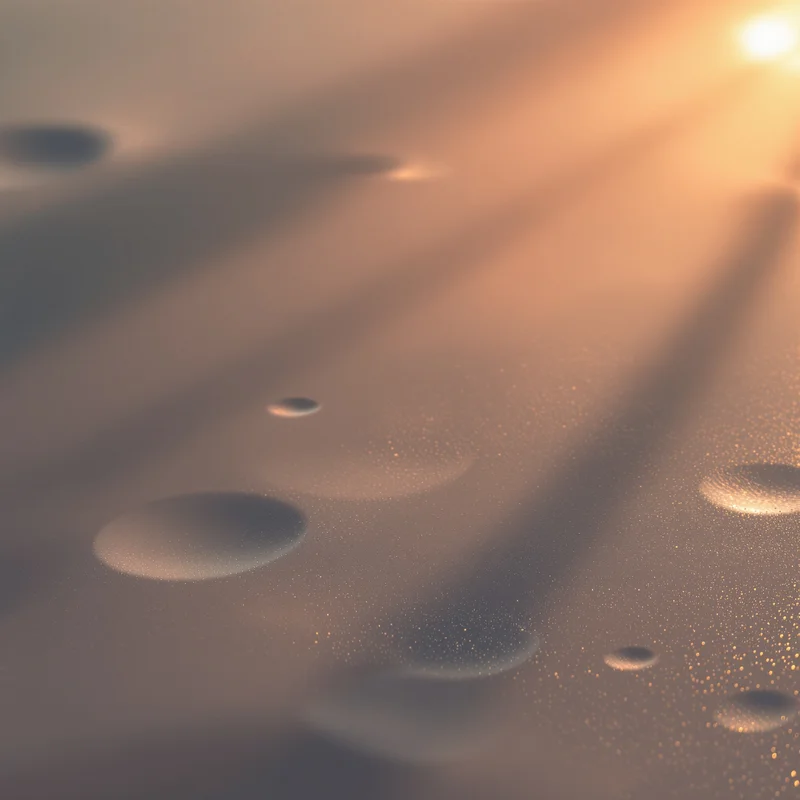 Luminous fresh sunrise background