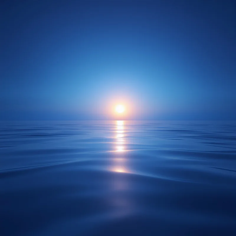 Luxury cool blue sunrise background