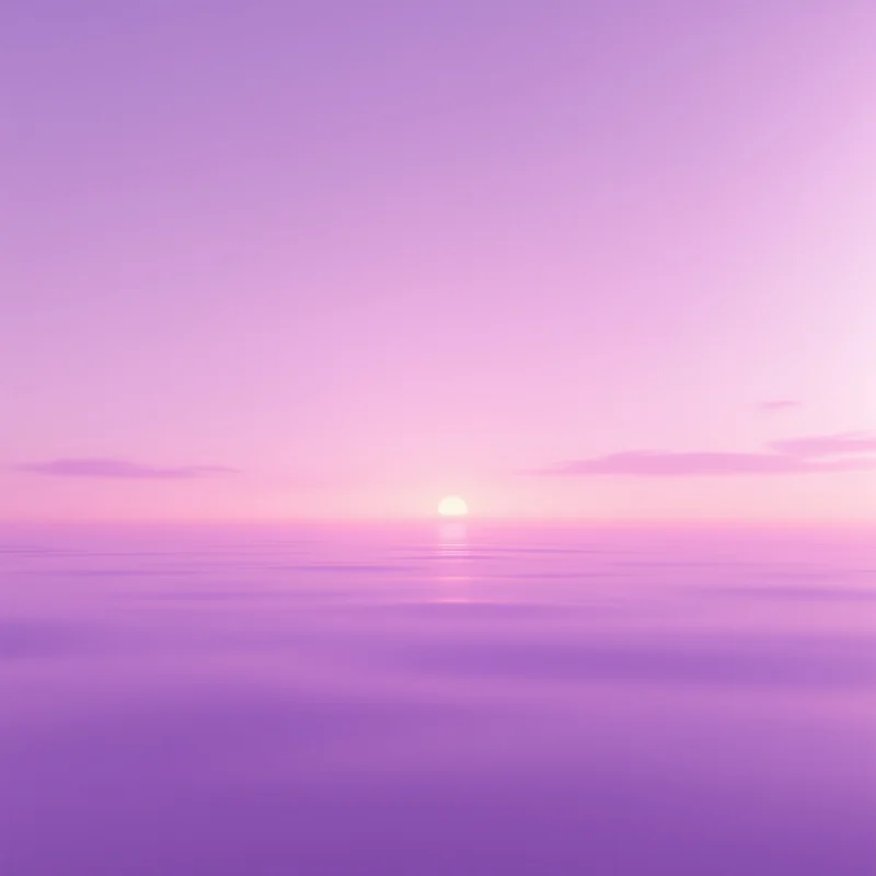 Dreamy purple sunset background