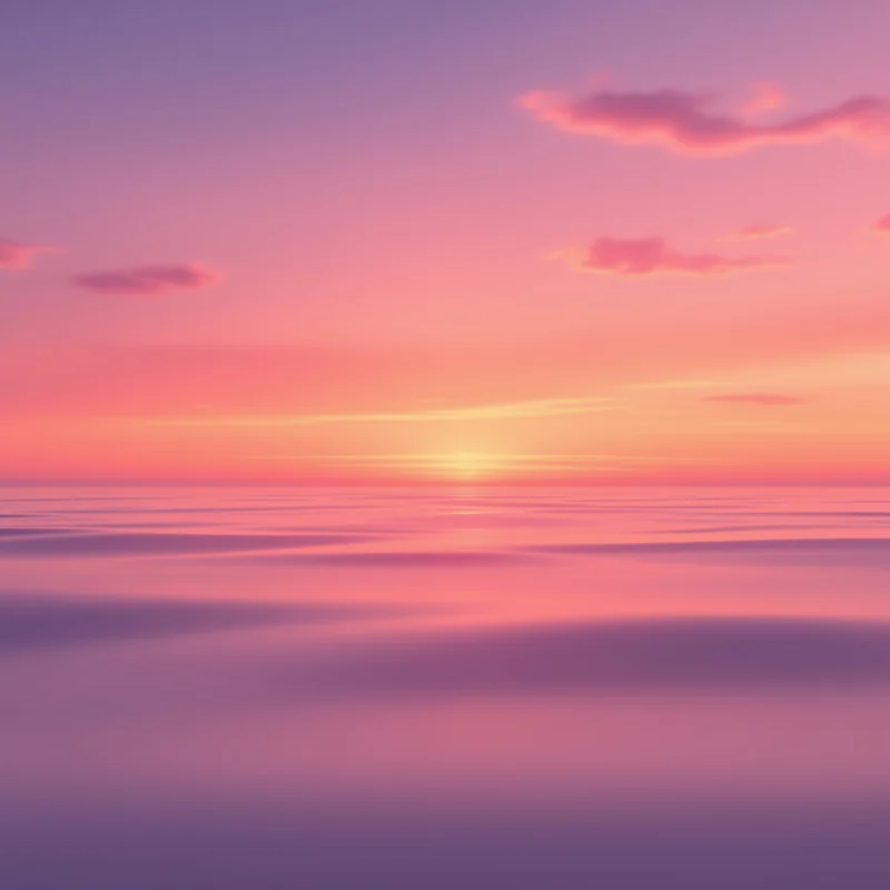 Gentle twilight sunset background