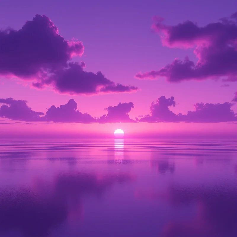 Luxury purple sunset background