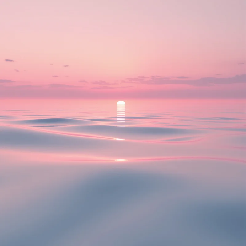 Mystic pink sunset background