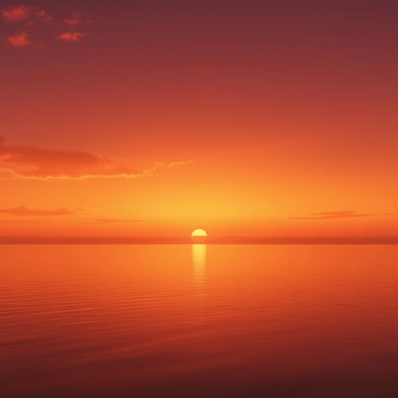 Pure warm sunset background