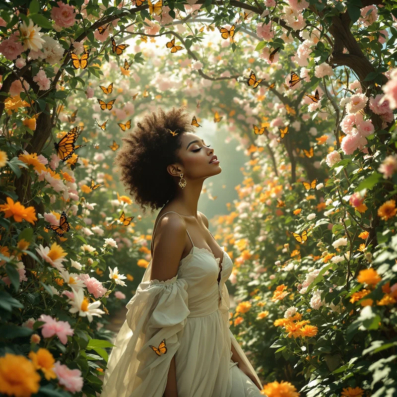 Butterfly Garden SZA PFP.