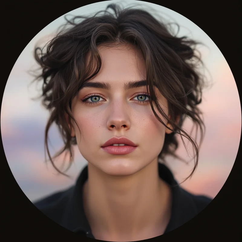 SZA avatar portrait with expressive and calm personality