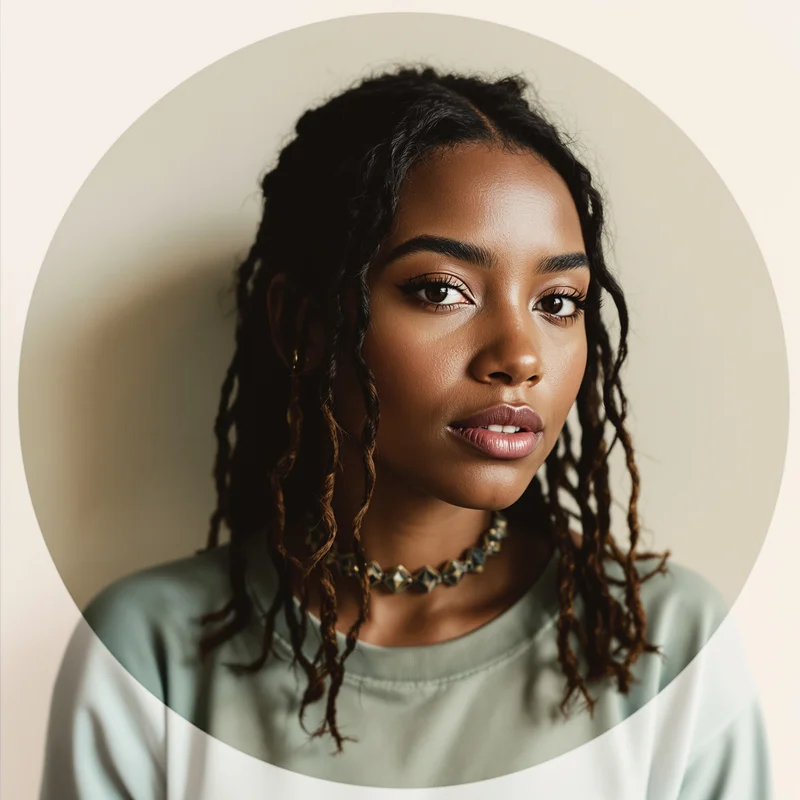 SZA profile image optimized for visibility and emotional recognition