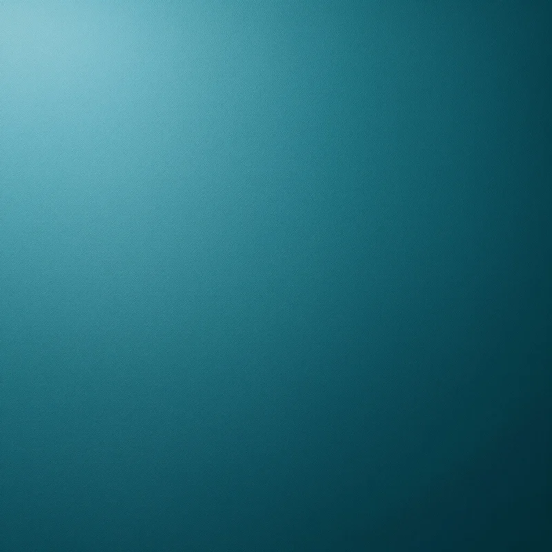 Balanced chromatics teal background
