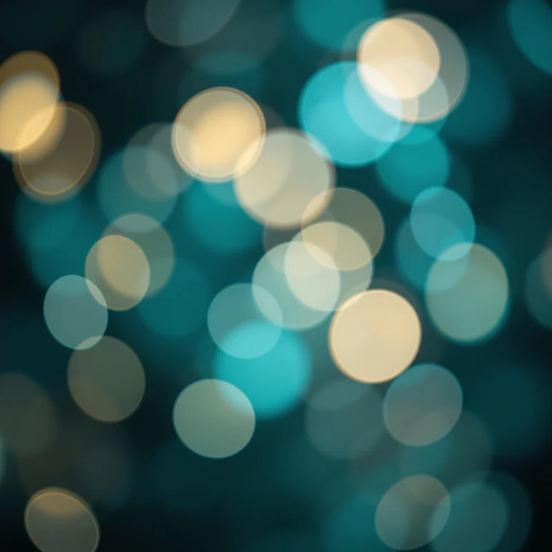 Dark Teal Bokeh Blur Teal Background