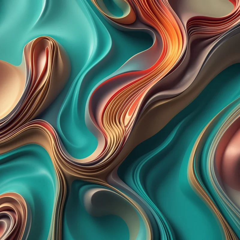 Reference depth teal background