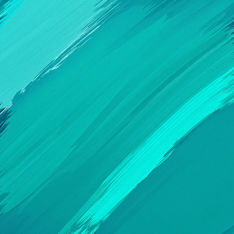 Teal Acrylic Brush Teal Background
