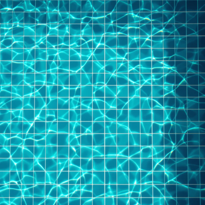 Teal Pool Tile Mosaic Teal Background