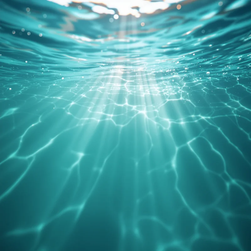 Teal Subsurface Drift Teal Background
