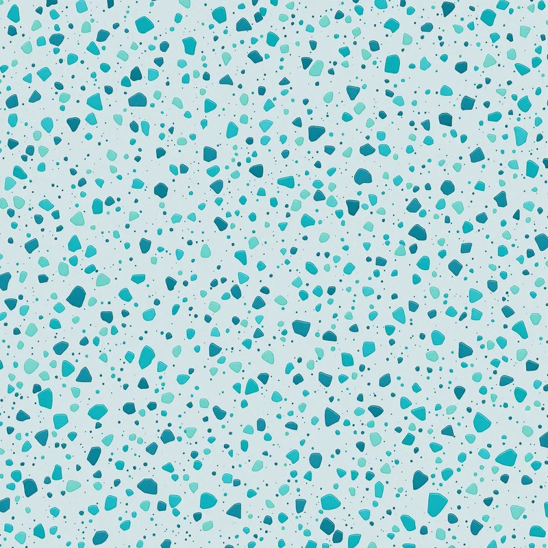Teal Terrazzo Stone Teal Background