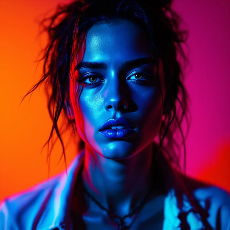 TikTok avatar profile image with bold contrast and clear subject