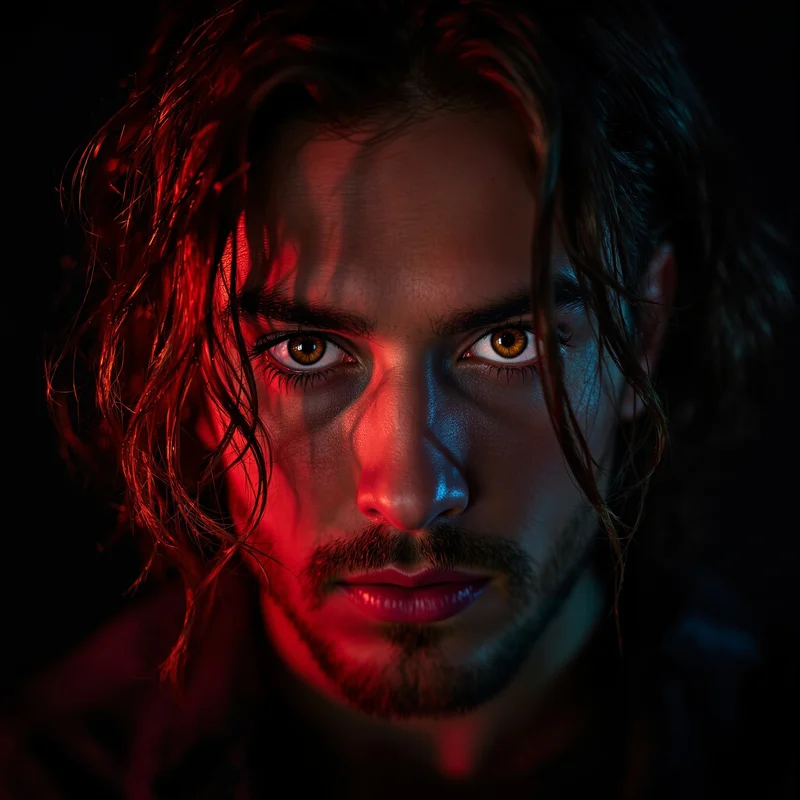 TikTok avatar profile image with bold contrast and clear subject