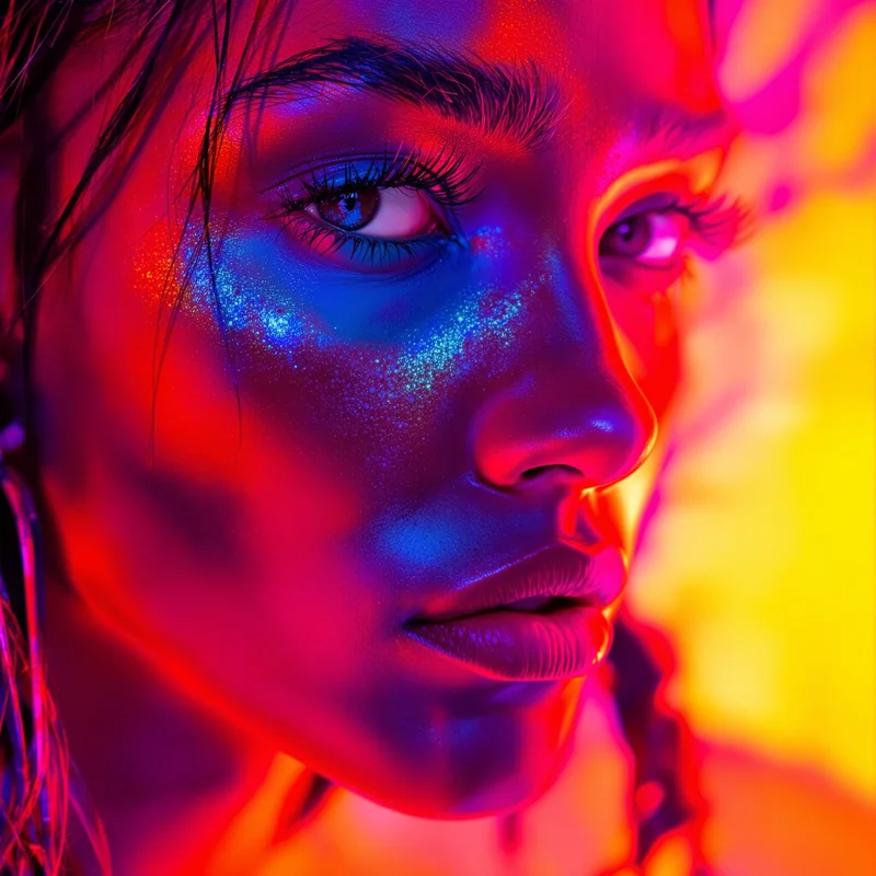 TikTok avatar profile image with bold contrast and clear subject