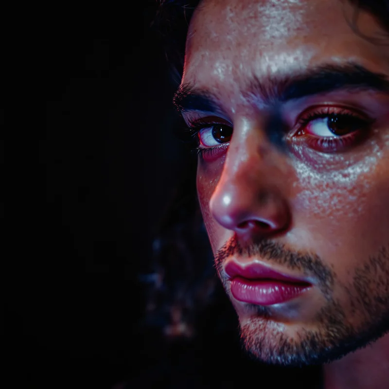 TikTok avatar profile image with bold contrast and clear subject