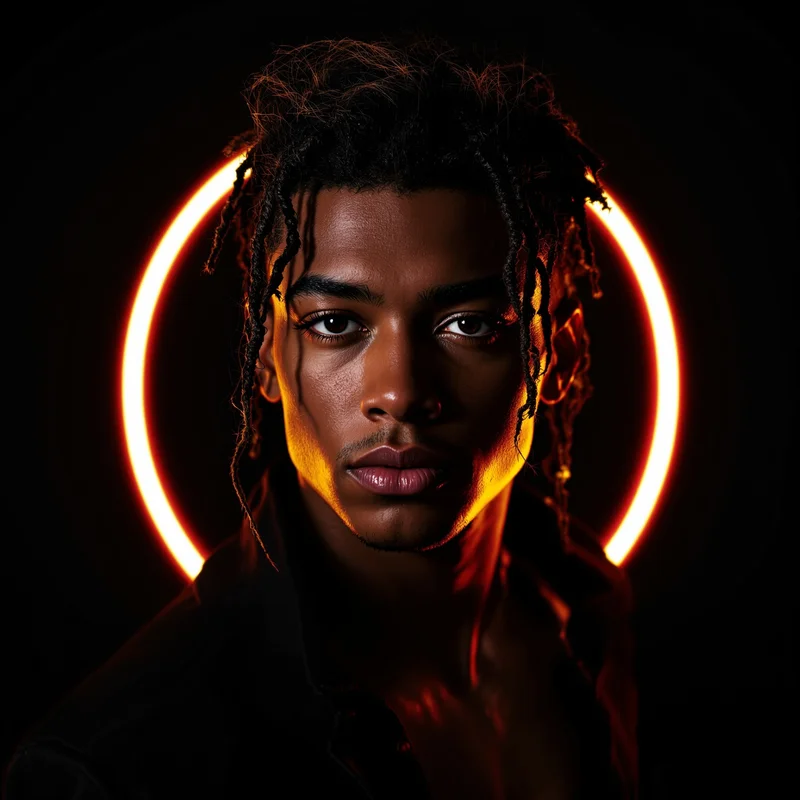 TikTok avatar portrait optimized for fast recognition