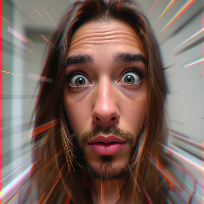 TikTok avatar portrait optimized for fast recognition