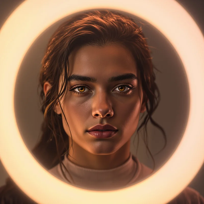 TikTok avatar profile image with bold contrast and clear subject