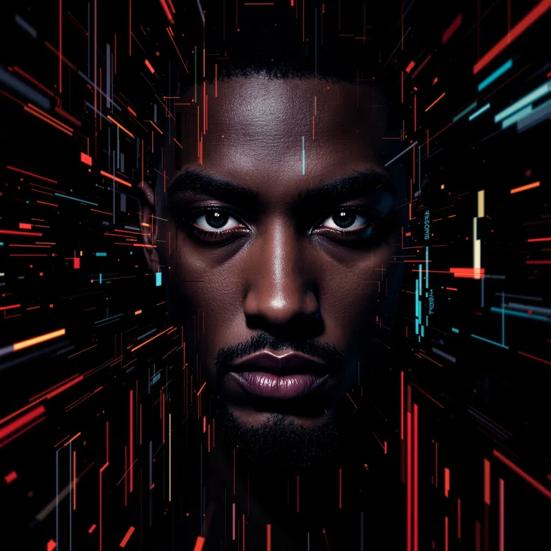 TikTok avatar profile image with bold contrast and clear subject