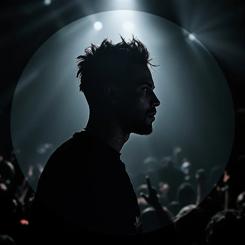 Travis Scott avatar profile image with intense expression