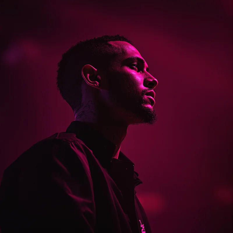 Travis Scott PFP avatar with dark energy and strong identity