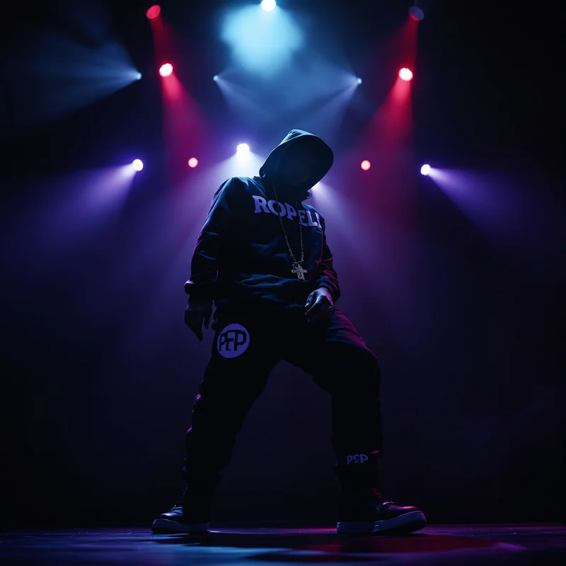 Travis Scott avatar portrait with performance personality