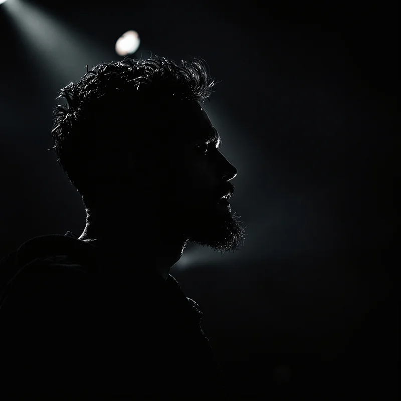 Travis Scott PFP avatar with dark energy and strong identity