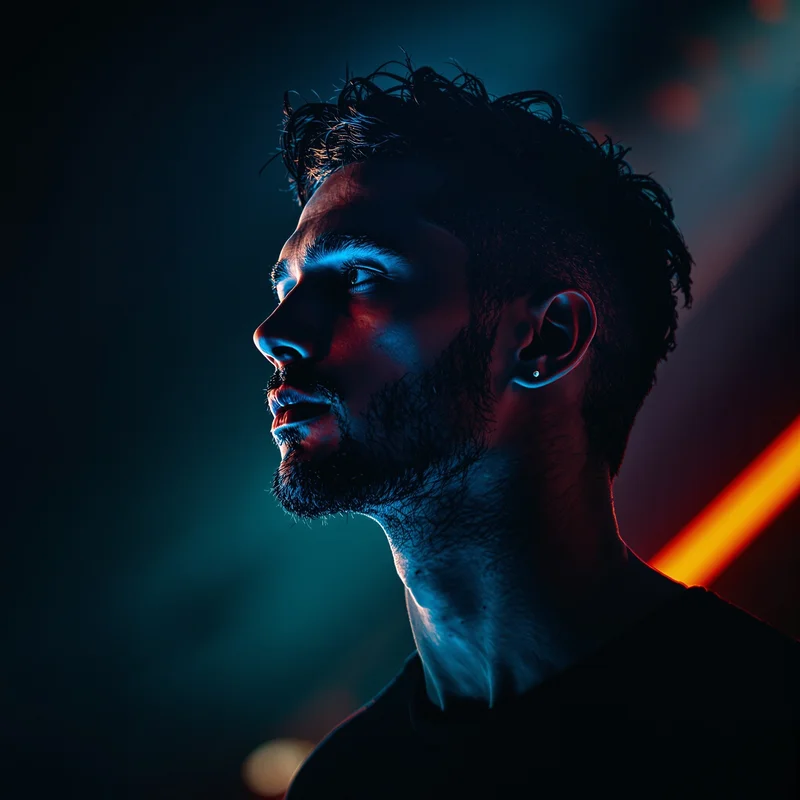 Travis Scott PFP avatar with dark energy and strong identity