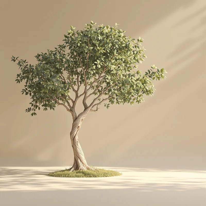 Mystic soft tree background