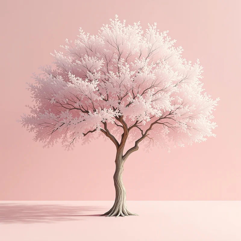 Signature soft tree background