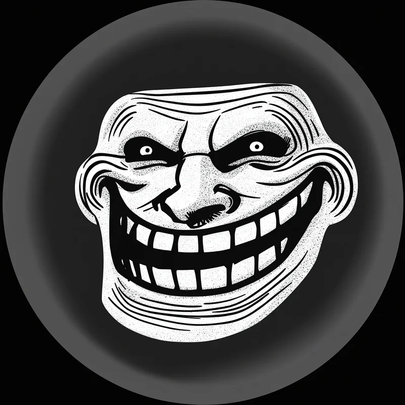Troll PFP avatar with mischievous identity