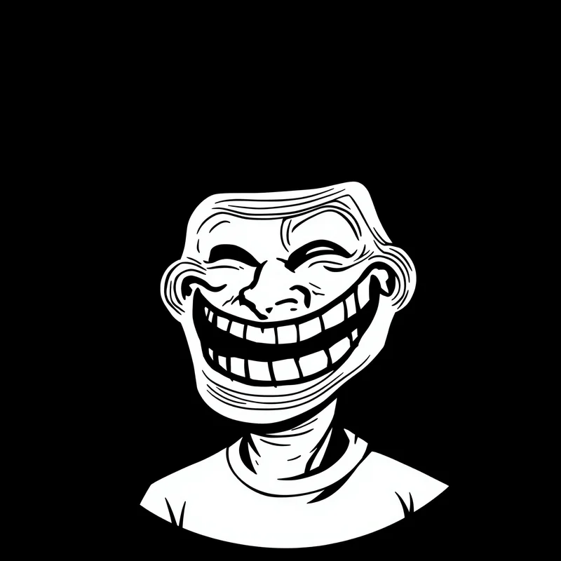 Troll PFP avatar with mischievous identity
