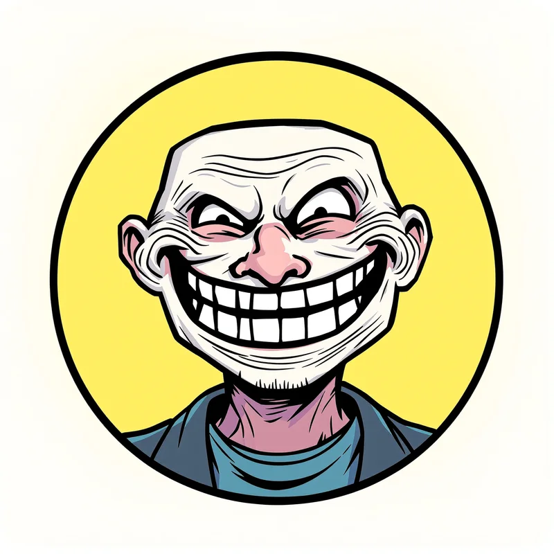Troll profile image optimized for recognition