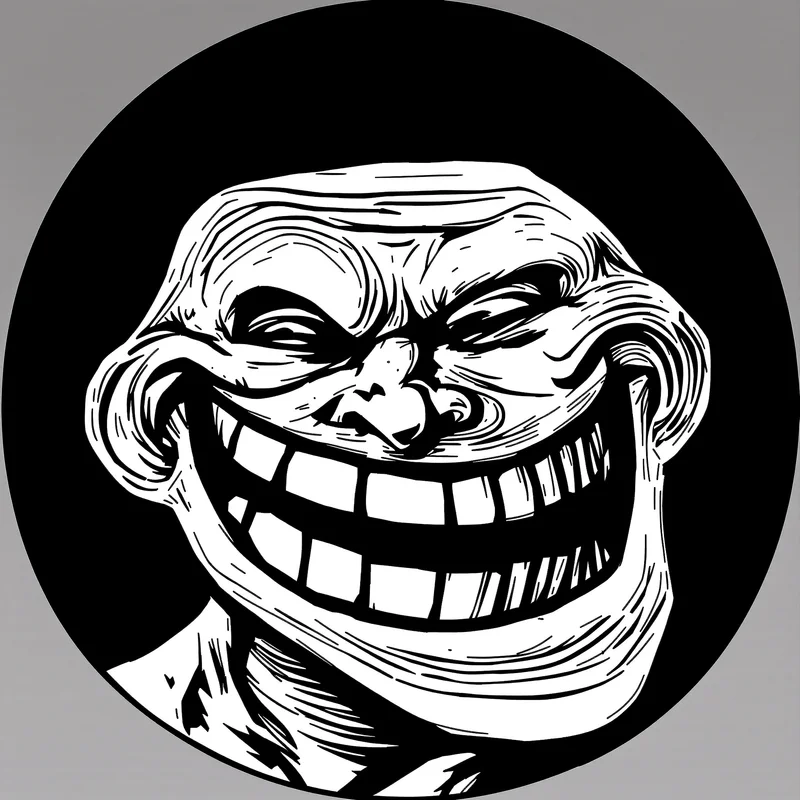 Troll profile image optimized for recognition