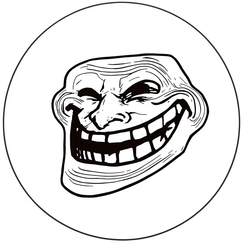 Troll profile image optimized for recognition