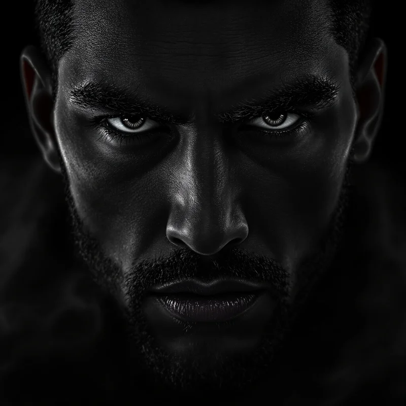 cinematic tuff pfp with elite masculine aura