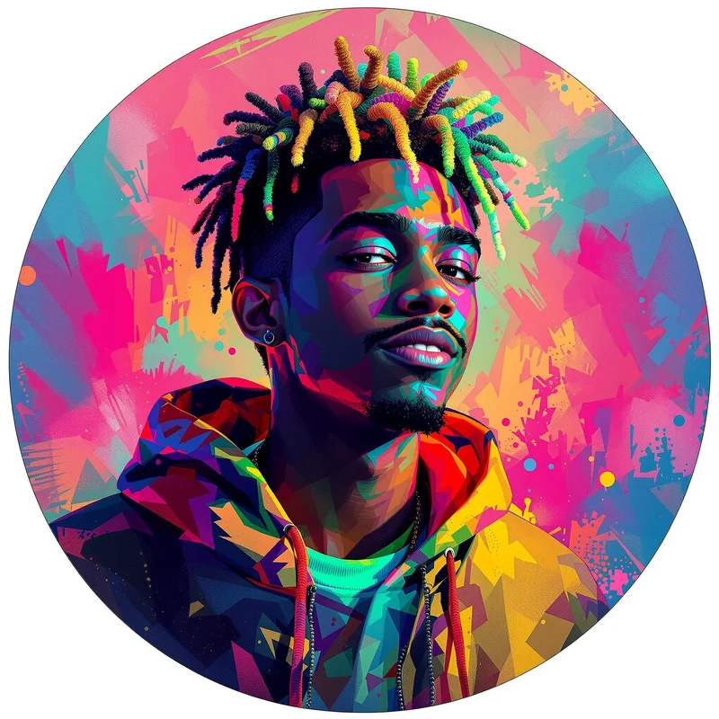 Tyler the Creator avatar profile image with expressive personality