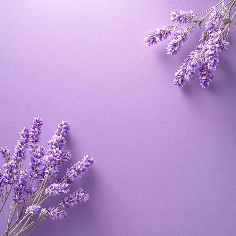 Golden lavender background