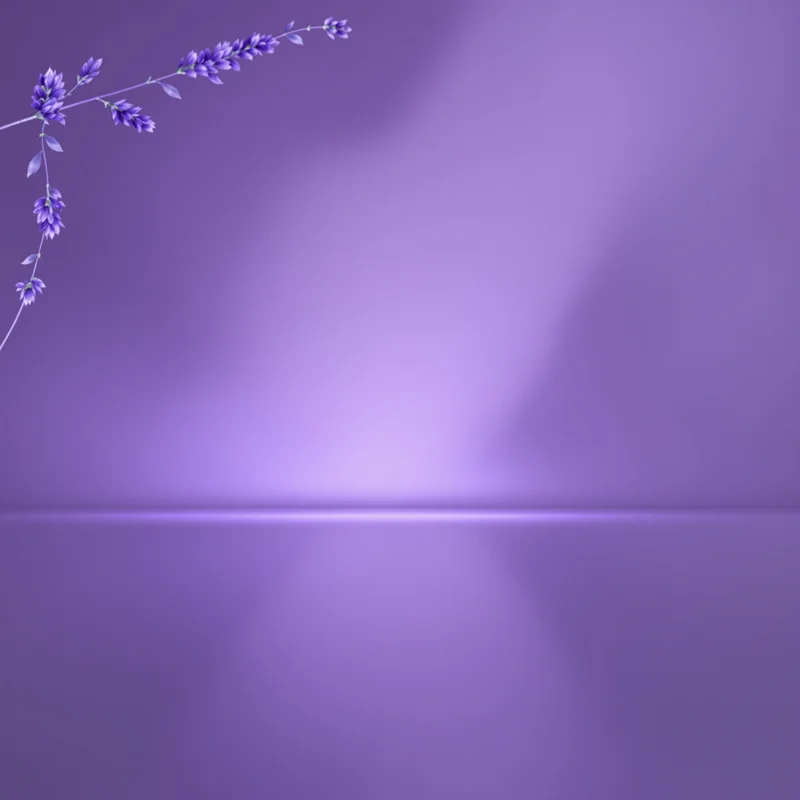 Luminous lavender background